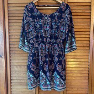 PinkBlush brand lined Tribal sundress